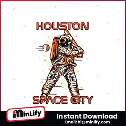 Retro Houston Space City Baseball MLB SVG Download File