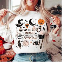 Halloween Sublimation Design,Retro Halloween Doodles png,Vintage Halloween png,Witchy png,POD Design,Halloween PNG,Fall