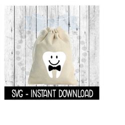 tooth faith svg, tooth fairy mini canvas bag svg file, svg instant download, cricut cut files, silhouette cut files, download, print