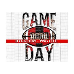 Game Day PNG, Sublimation Download, team colors, game day, football, fall, autumn, vintage, retro, school spirit