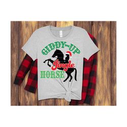Giddy-up Jingle Horse Svg Dxf PNG, Christmas svg, Jingle svg, country svg, Cut files, silhouette, cricut, sublimate