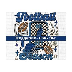 Football Season On Switch PNG, Digital Download, Sublimation, Sublimate, team, color, game day, football, fall, autumn, navy, school spirit