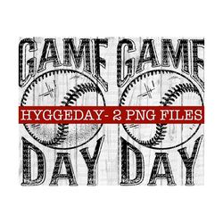 Game Day Png, Sublimate Download, Go team, team spirit, baseball, one color,