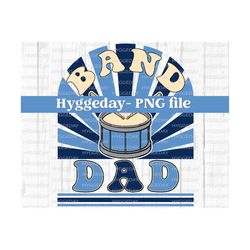 Band Dad PNG, Sublimation Download, team colors, game day, football, drum, fall, autumn, cheetah, leopard, school spirit