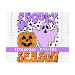 Spooky Season PNG, Digital Download, Sublimation, Sublimate, Halloween, cute, western, country, cowboy, cowgirl, rodeo, pumpkin, ghost