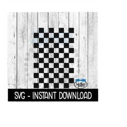 Checker Board All Over Pattern SVG, Checker Pattern SVG Files, SVG Instant Download, Cricut Cut Files, Silhouette Cut Files, Download, Print