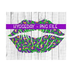 Leopard lips PNG, Sublimate Download, Cheetah, Mardi Gras, carnival, Nola, kiss, mouth, lips, Png for  sublimation