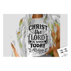 Christ the Lord is risen today svg, Religious