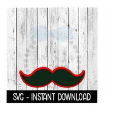 Layered Mustache SVG, Cinco De Mayo SVG Files, Instant Download, Cricut Cut Files, Silhouette Cut Files, Download, Print
