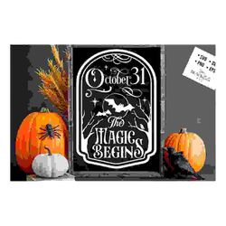 October 31 svg, Farmhouse Halloween SVG, Rustic Halloween