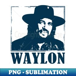 Graphic Love Waylon Music Official Merchandise - Decorative Sublimation PNG File - Transform Your Sublimation Creations