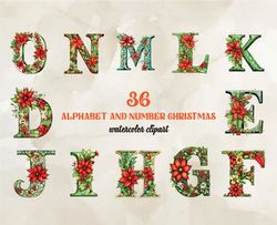 36 Alphabet And Numbler Christmas, Christian Christmas Svg, Christmas Design, Christmas Shirt, Christmas 37