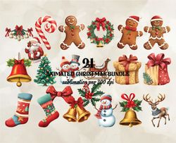 21 Animated Christmas Bundle, Christian Christmas Svg, Christmas Design, Christmas Shirt, Christmas 54