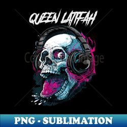 QUEEN LATIFAH RAPPER - Modern Sublimation PNG File - Perfect for Sublimation Mastery