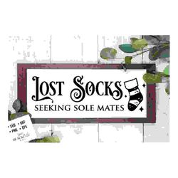 Lost socks seeking sole mates svg,  laundry