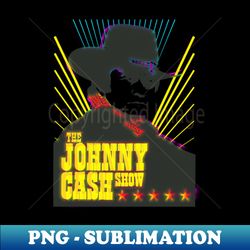 Johnny Cash - High-Quality PNG Sublimation Download - Unlock Vibrant Sublimation Designs