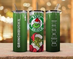 Christmas Tumbler Png,Grinch Png ,Merry Christmas Png,Merry Christmas Svg, Santa Grinch 55