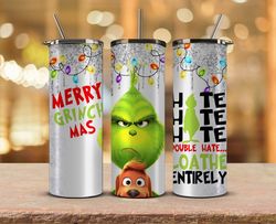 Christmas Tumbler Png,Grinch Png ,Merry Christmas Png,Merry Christmas Svg, Santa Grinch 67