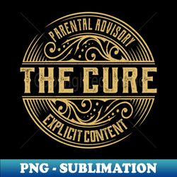 The Cure Vintage Ornament - Decorative Sublimation PNG File - Fashionable and Fearless