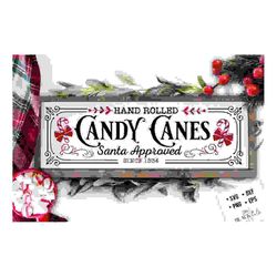 candy canes svg,  candy canes long poster