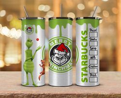 Christmas Tumbler Png,Grinch Png ,Merry Christmas Png,Merry Christmas Svg, Santa Grinch 05