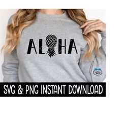 Aloha Upside Down Pineapple SVG, PNG, Swinger SvG, Swinger PNG, Instant Download, Cricut Cut Files, Silhouette Cut Files, Print