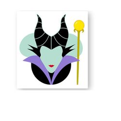 Maleficent, Sleeping, Beauty, Minnie, Mouse, Head, Icon, Ears, Digital, Download, TShirt, Cut File, SVG, Iron on, Transf