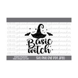 basic witch svg, basic witch png, witch hat svg, 100% that witch svg, halloween witch svg, halloween shirt svg, witchy svg, witch shirt svg
