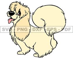 Disney Lady And The Tramp Svg, Good Friend Puppy,  Animals SVG, EPS, PNG, DXF 257