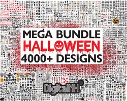 Halloween Mega Bundle, Halloween SVG Bundle, Halloween Gift Idea svg, Fall svg Bundle, Pumpkin svg, Digital Files, Hallo