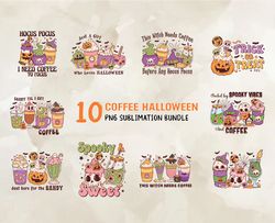 10 Coffee Halloween Png, Halloween Svg, Cute Halloween, Halloween, Halloween Png 75