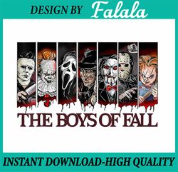 The Boys Of Fall Vintage Scary Horror Movie Halloween Autumn Png, Happy Halloween Png, Digital Download