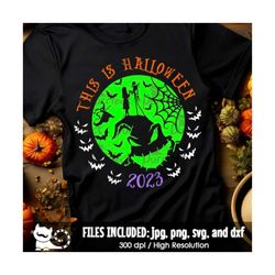 This Is Halloween SVG, Nightmare SVG Shirt 2023, Oogie Boogie Bash svg, Spooky Halloween svg, Cut Files svg dxf jpeg png