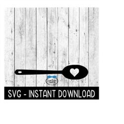 Wooden Spoon SVG, Farmhouse Kitchen Spoon SVG File, Instant Download, Cricut Cut File, Silhouette Cut Files, Download, Print