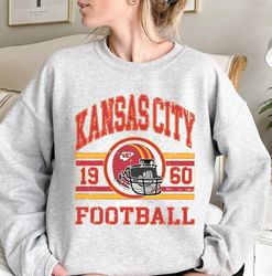 Retro Kansas City Chiefs Sweatshirt, Vintage Chiefs Football Shirt, Kanas City Shirt, Chiefs Football Sweater For Fan, G