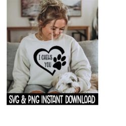 i chews you dog paw svg, png files, dog car decal svg instant download, cricut cut files, silhouette cut files, download, print