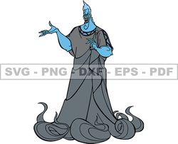 Hades, Hercules Disney Characters Svg, Cartoon Customs SVG, EPS, PNG, DXF 223