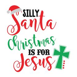 Jesus Santa Christmas Svg, Merry Christmas Svg, Christmas Ornament Svg, Christmas Svg Digital Download