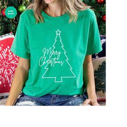 Christmas Tree Tshirt, Christmas Gift, Merry Christmas Sweatshirts, Christmas Family Shirts, Xmas Shirt, Happy New Year