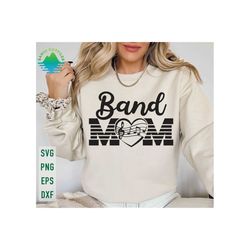 Band Mom Svg, Band Mom Png, Band Mom Gift, Senior Band Mom Svg, Music Mom Svg, Music Notes Svg, Marching Band Mom Shirt
