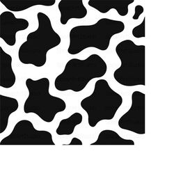 Cow print, Cow spots, Cow print pattern Instant Download SVG, PNG, PDF, ai, jpg digital download