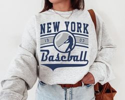 Vintage New York Yankee EST 1903 Sweatshirt T-Shirt, Yankees Crewneck Sweatshirt, New York Baseball Shirt, Retro Yankees