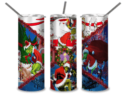 The grinch stole and the Christmas gift bag tumbler, grinch and teammate , christmas png, digital download