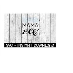 Mama Elf Christmas Candy Cane SVG, SVG Files, Instant Download, Cricut Cut Files, Silhouette Cut Files, Download, Print