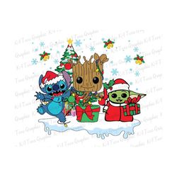 Christmas Characters PNG, Christmas Png, Friends Christmas Png, Christmas Squad Png, Xmas Holiday Png, Merry Christmas Png, Digital Download