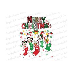 Merry Christmas PNG, Christmas Png, Mouse And Friends Png, Funny Christmas Png, Xmas Holiday Png, Christmas Season Png, Cute Christmas Png