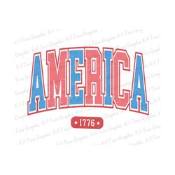 Retro America 1776 SVG, America Svg, Retro 4th Of July Svg, Fourth Of July Png, Independence Day Png, Freedom 1776 Svg, USA Patriotic Shirt