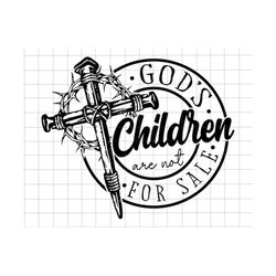 god's children are not for sale svg, protect our children, retro christian svg, quote gods children svg, sound of freedom, independence day