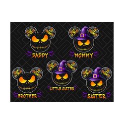 Bundle Halloween Family Png, Trick Or Treat Png, Pumpkin Png, Witch's Hat, Happy Halloween Png, Bats Halloween, Halloween Masquerade, Fall