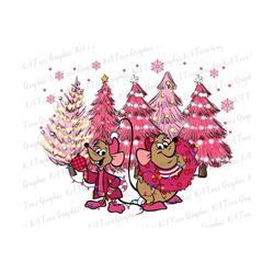 Christmas Character PNG, Christmas Pink Png, Princess Christmas Png, Christmas Snowflake Png, Christmas Trees Png, Digital Download